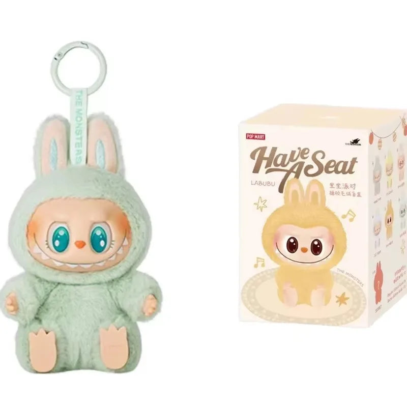 NICE  Macaron 2nd Generation Monster Labu Sitting PVC Labu Doll Series Surprise Holiday Gift