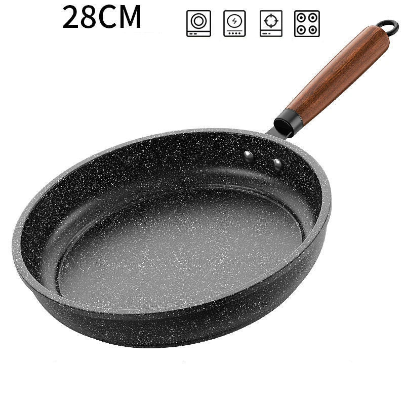 26-32cm Nonstick Pancake Frying Pan Durable Saucepan Kitchen Omelette Steak Skillet Cooking Pots Household Cookware Kitchenware