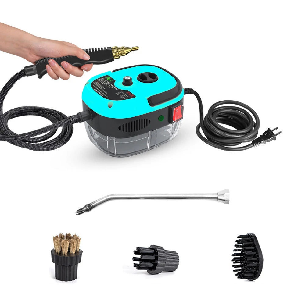 Steam Cleaner High Pressure and Temperature Sterilization Handheld Home Cleaning Air Conditioner Kitchen Hood Car Washer