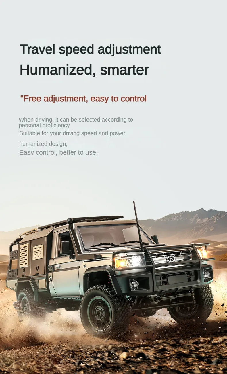 ZWN MN82 MN82S LC79 1/12 Full Scale RC Pickup Short Truck 4WD Remote Control Climbing Off-road Car Toys for Kids Christmas Gifts