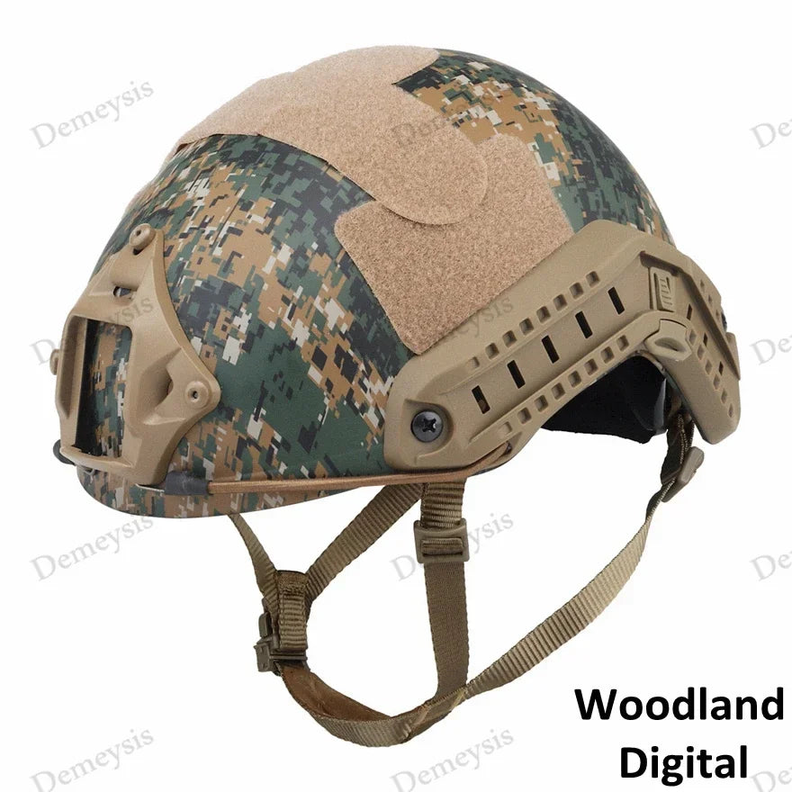 Fast Helmet Airsoft MH Camouflage Tactical Helmets ABS Sport Outdoor Tactical Helmet