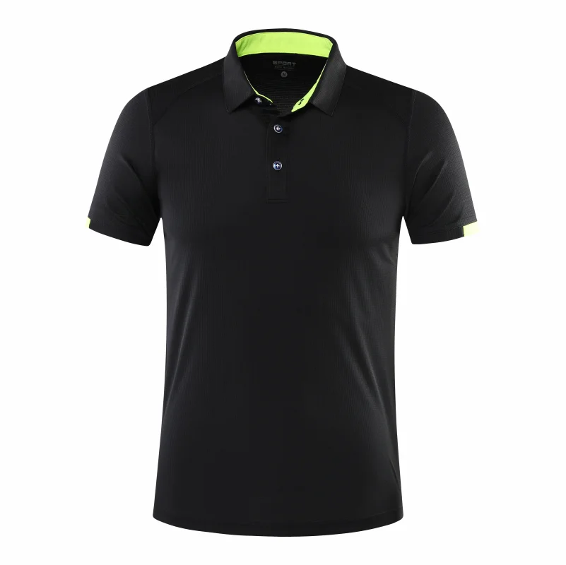 Men Casual Sports Quick-drying Lapel Short-sleeved POLO Shirt Cycling Suit Fitness Suit For Men