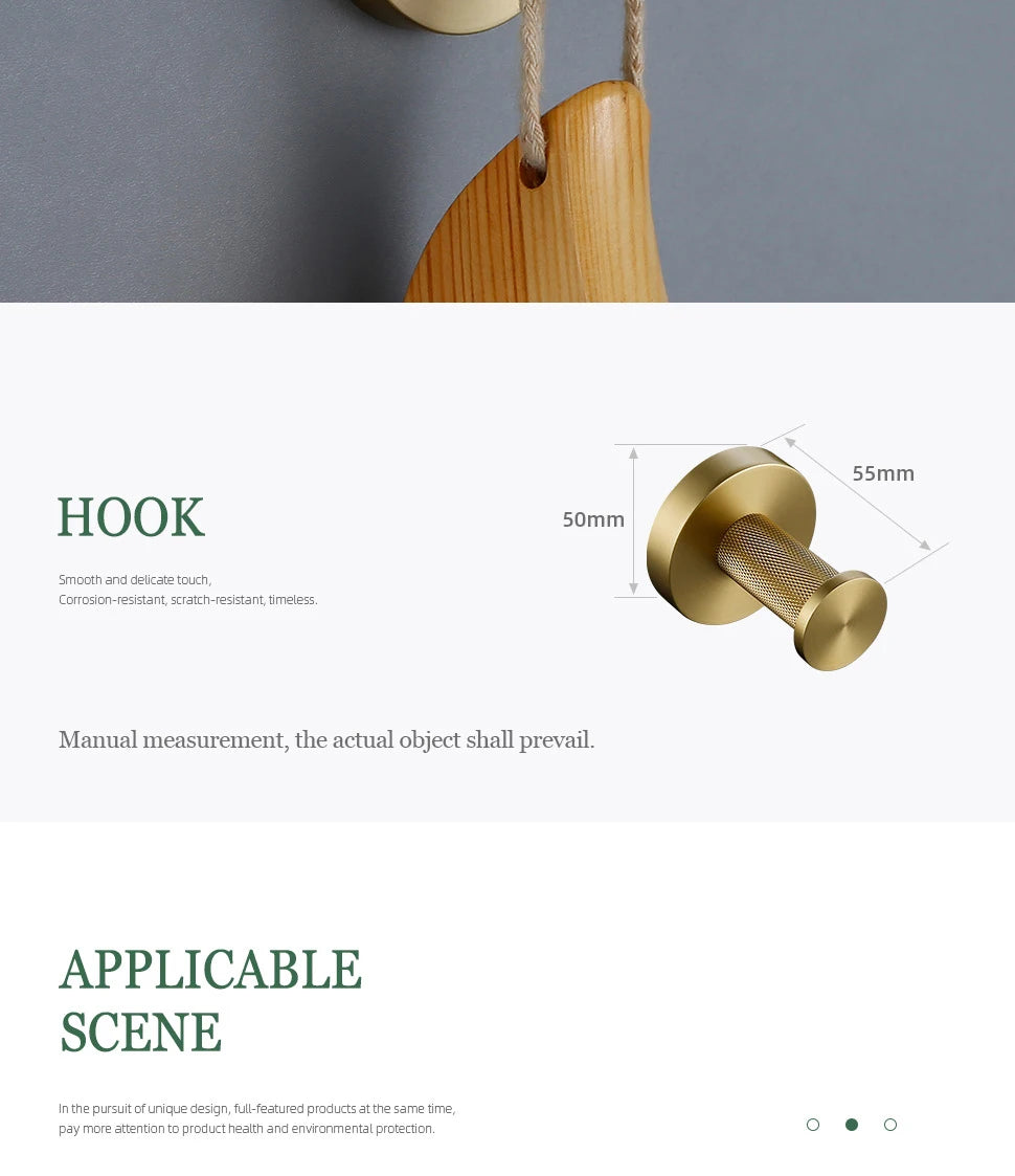 Brushed Gold Bathroom Accessories Towel Bar Bath Robe Hook Brass Knurled Bathroom Hardware Set Shelf for Towels Paper Tissue Hol