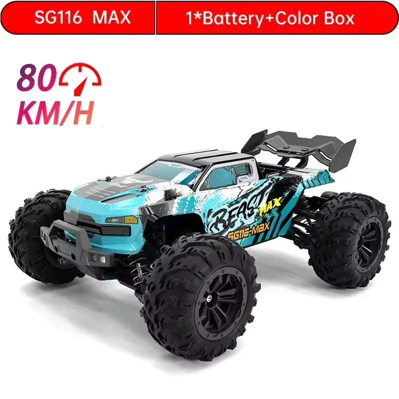 SG116PRO/MAX Remote Control Car 1:1680KM/H Brushless Remote Control Car Four-Wheel Drive Professional Racing Off-road Drift Car