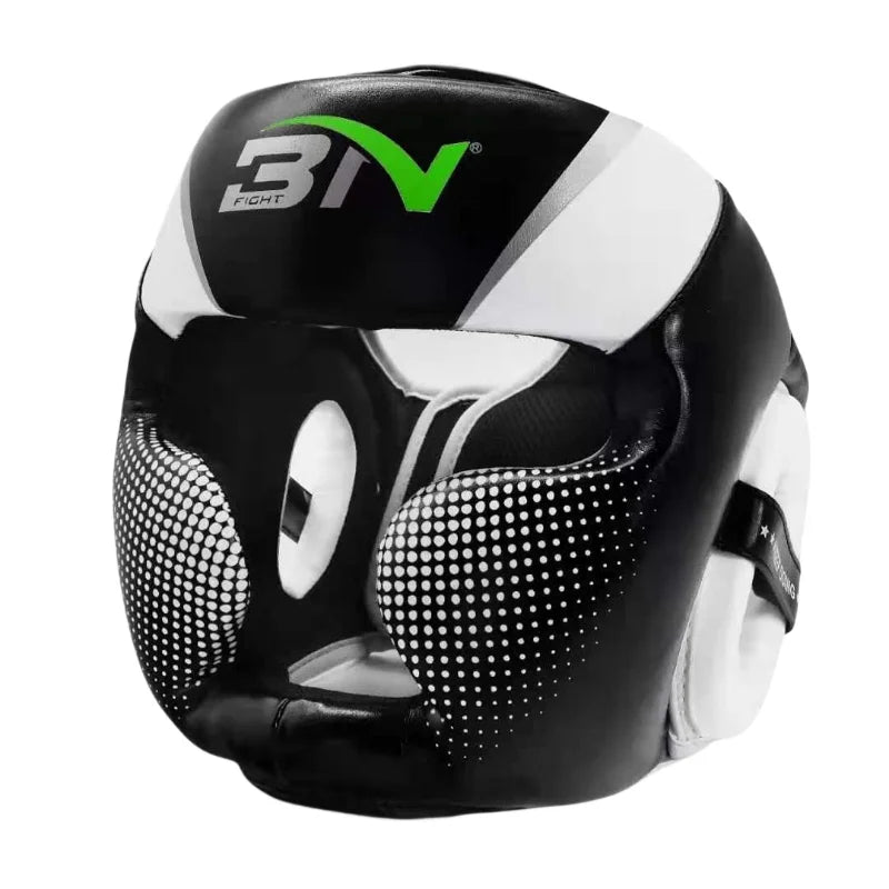 BN Children Youth Adults Women Men Boxing Helmet MMA Muay Thai Sanda Kickboxing Taekwondo Protective Headgear DEO