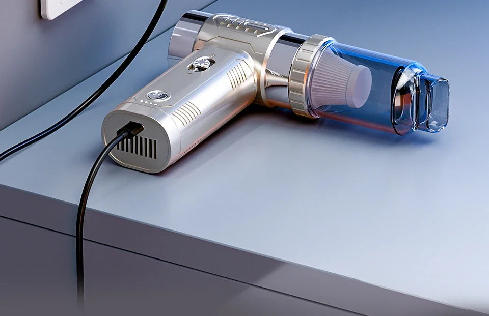 SZUK Mini Air Blower Powerful Turbo Jet Fan Brushless Motor Handheld  Dust Fan Portable Turbofan air blower Car Vacuum Cleaner