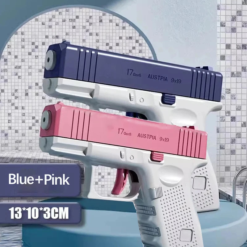 New Summer Water Gun non Electric Pistol High-pressure Full Automatic Shooting Water Beach Toy Gun For kid Children Boys Girls