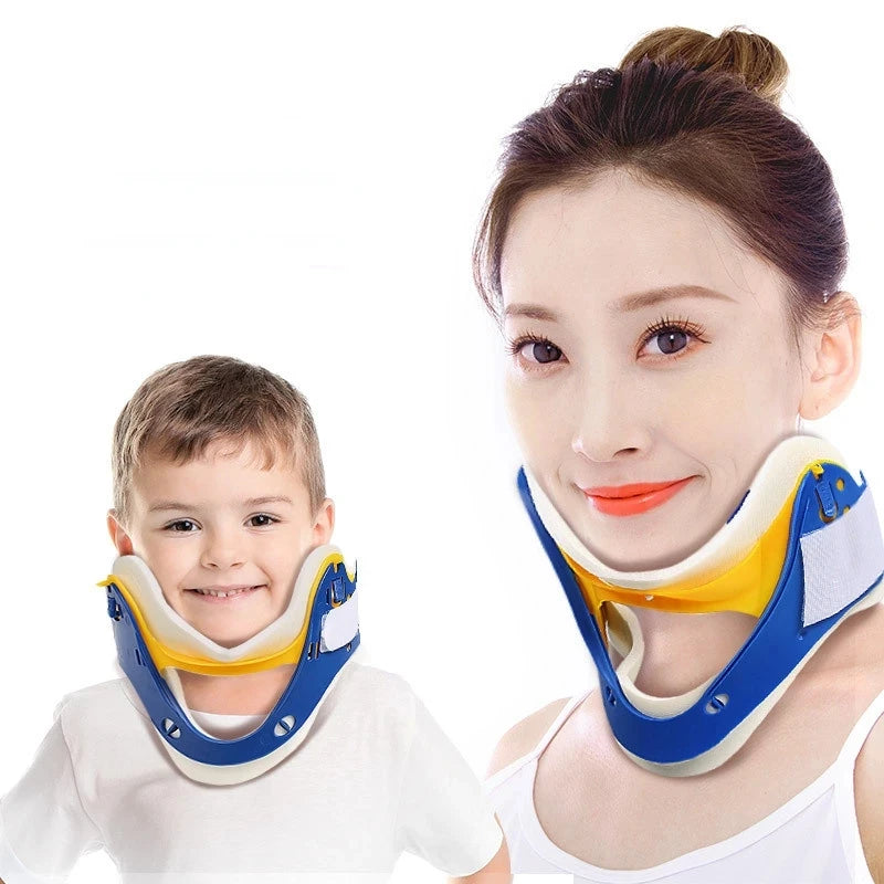 Adjustable Neck Collar Cervical Posture Correction Traction Support Protection Belt Strecher Therapy Tractor Orthosis Brace