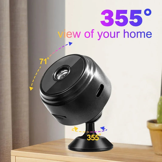 Home Security A9 Camera HD Wireless WIFI Network 1080p Infrared Night Vision For Outdoor Sports With Surveillance Features