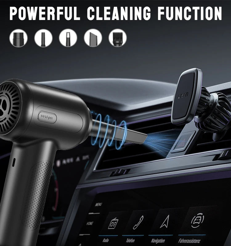 Xiaomi Youpin Vacuum Cleaner Wireless Air Duster Rechargeable Blow And Suck Vacuum Cleaner Electric Strong Suction Power Home