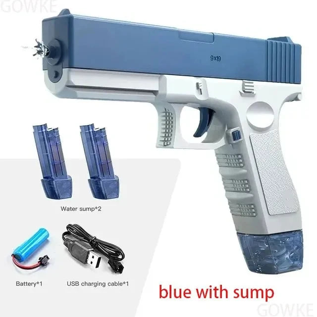 New Summer Water Gun non Electric Pistol High-pressure Full Automatic Shooting Water Beach Toy Gun For kid Children Boys Girls