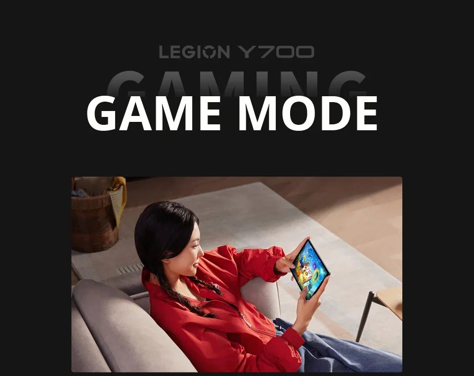 Original Lenovo LEGION Y700 2023 8.8 Inch Snapdragon 8+ ZUI15 16G 512G 12G 256G WIFI Dual-type-C Interface Gaming Tablet