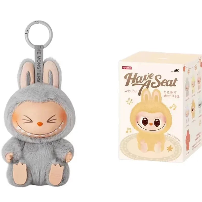 NICE  Macaron 2nd Generation Monster Labu Sitting PVC Labu Doll Series Surprise Holiday Gift