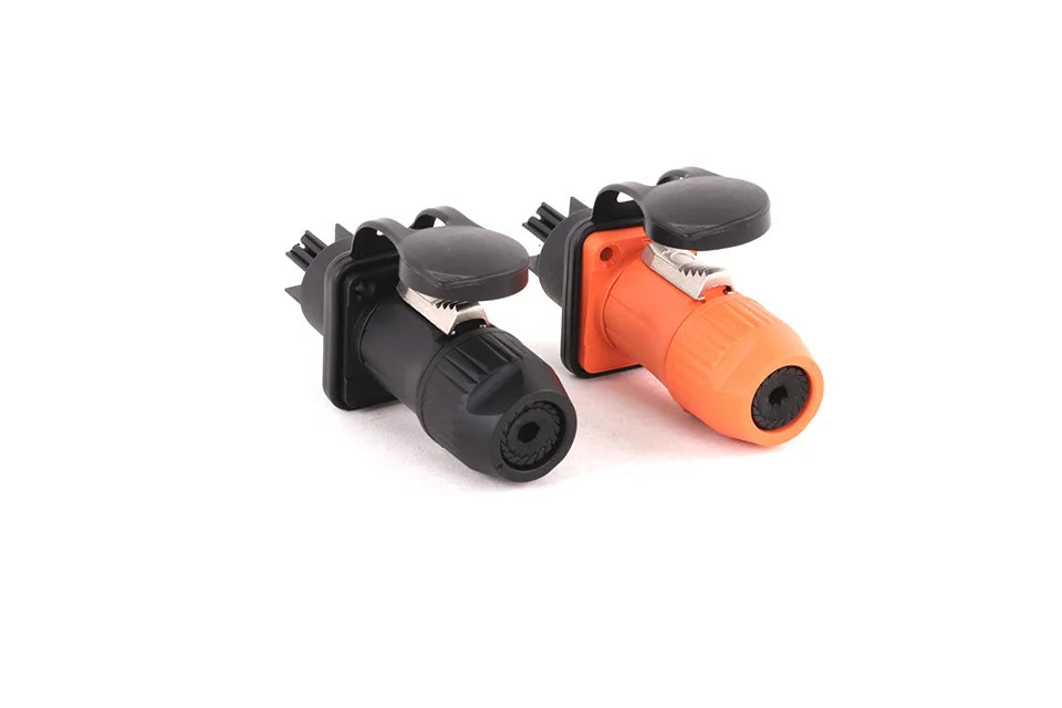 10pcs New IP65 Waterproof Locking PowerCon Chassis Connectors NAC3MPX or NAC3MX-W + NAC3FPX + Powercon True Connector NAC3FX-W