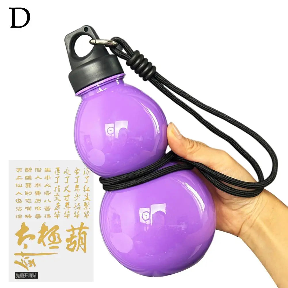 800ml Gourd Water Bottle Child Water Gourd Kettle Chinese Retro-Inspired Leakproof Water Jug for School PC Water Kettle