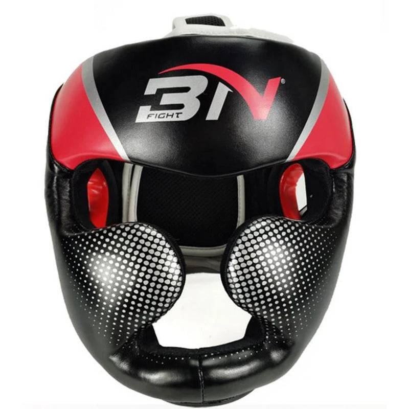 BN Children Youth Adults Women Men Boxing Helmet MMA Muay Thai Sanda Kickboxing Taekwondo Protective Headgear DEO