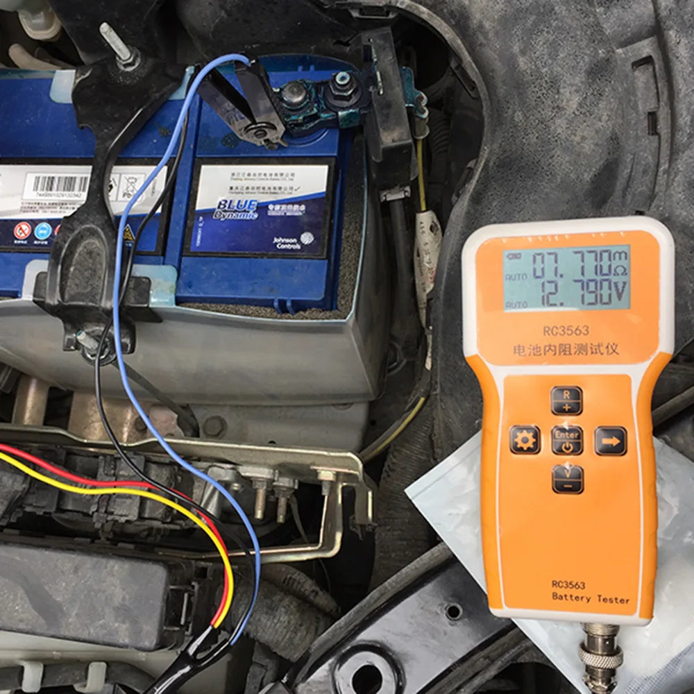 RC3563 18650 Battery Voltage Internal Resistance Tester High-precision Trithium Lithium Iron Phosphate Battery Tester True 4Wire