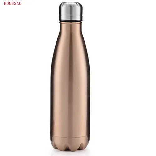 350/500/750/1000ml Stainles Steel Insulated Vacuum Thermos Water Bottle Double Wall BPA Free Bottles for Sports Bottles Girls