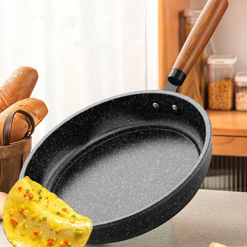 26-32cm Nonstick Pancake Frying Pan Durable Saucepan Kitchen Omelette Steak Skillet Cooking Pots Household Cookware Kitchenware