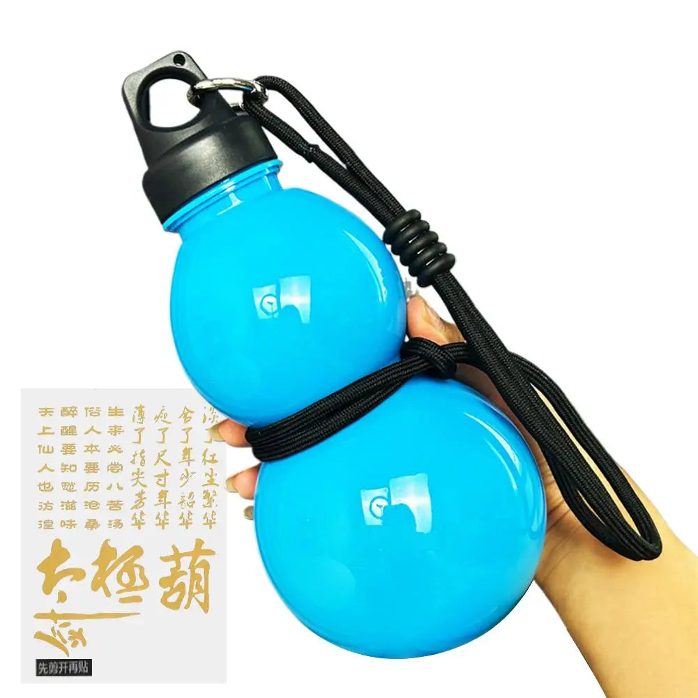 800ml Gourd Water Bottle Child Water Gourd Kettle Chinese Retro-Inspired Leakproof Water Jug for School PC Water Kettle