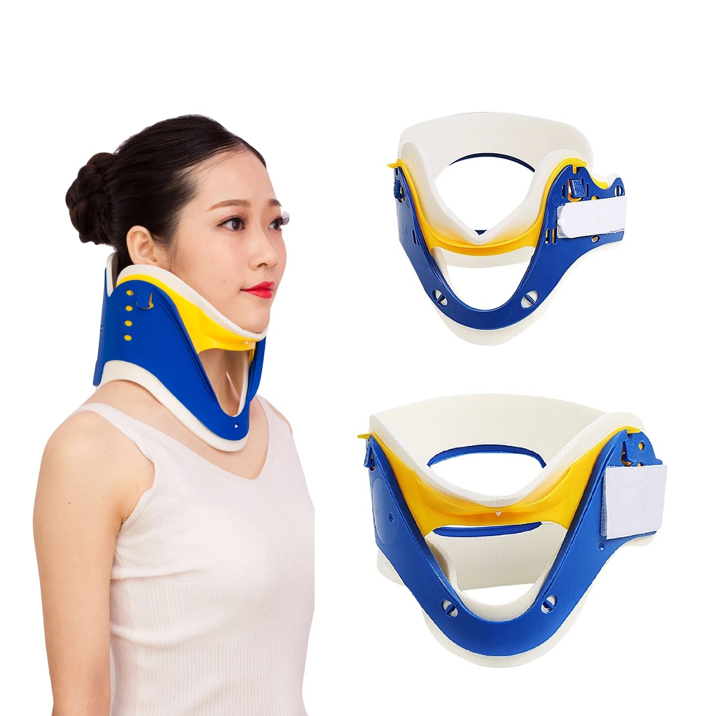 Adjustable Neck Collar Cervical Posture Correction Traction Support Protection Belt Strecher Therapy Tractor Orthosis Brace
