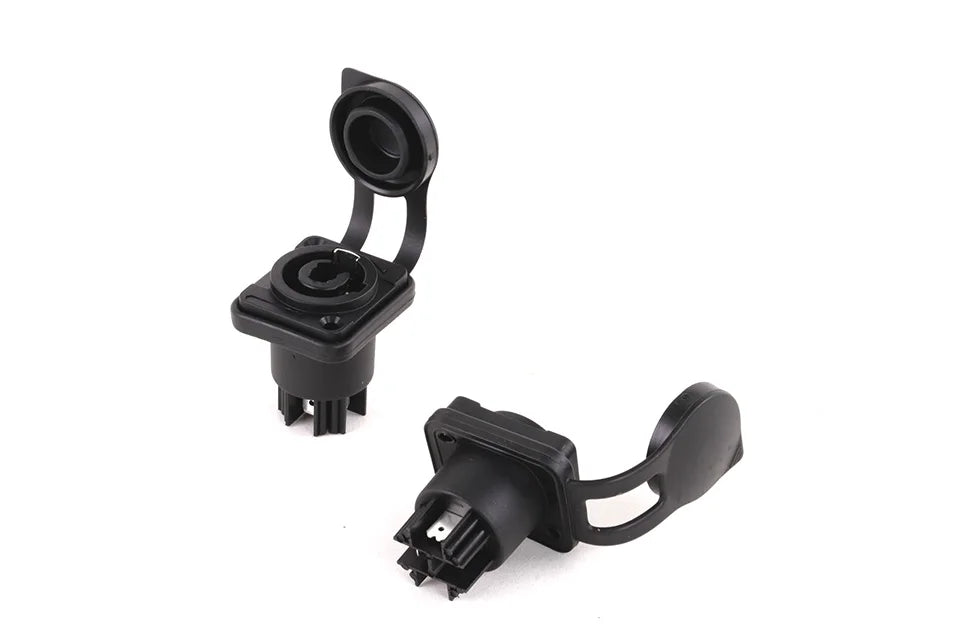 10pcs New IP65 Waterproof Locking PowerCon Chassis Connectors NAC3MPX or NAC3MX-W + NAC3FPX + Powercon True Connector NAC3FX-W