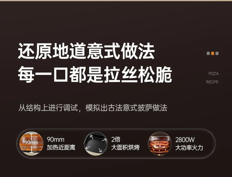 Air fryer electric oven household all-in-one machine visual new cooking machine cooking machine new model