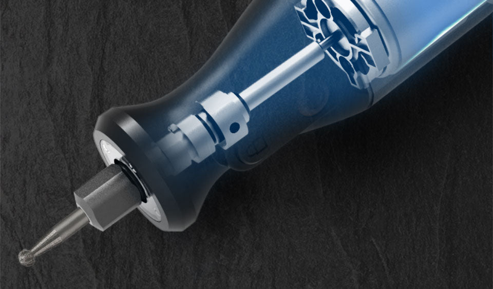 Worx 8V Rotary Tool WX106 Cordless Mini Drill Engraving Grinding Polishing Machine USB Charger Variable Speed Power Tools Set