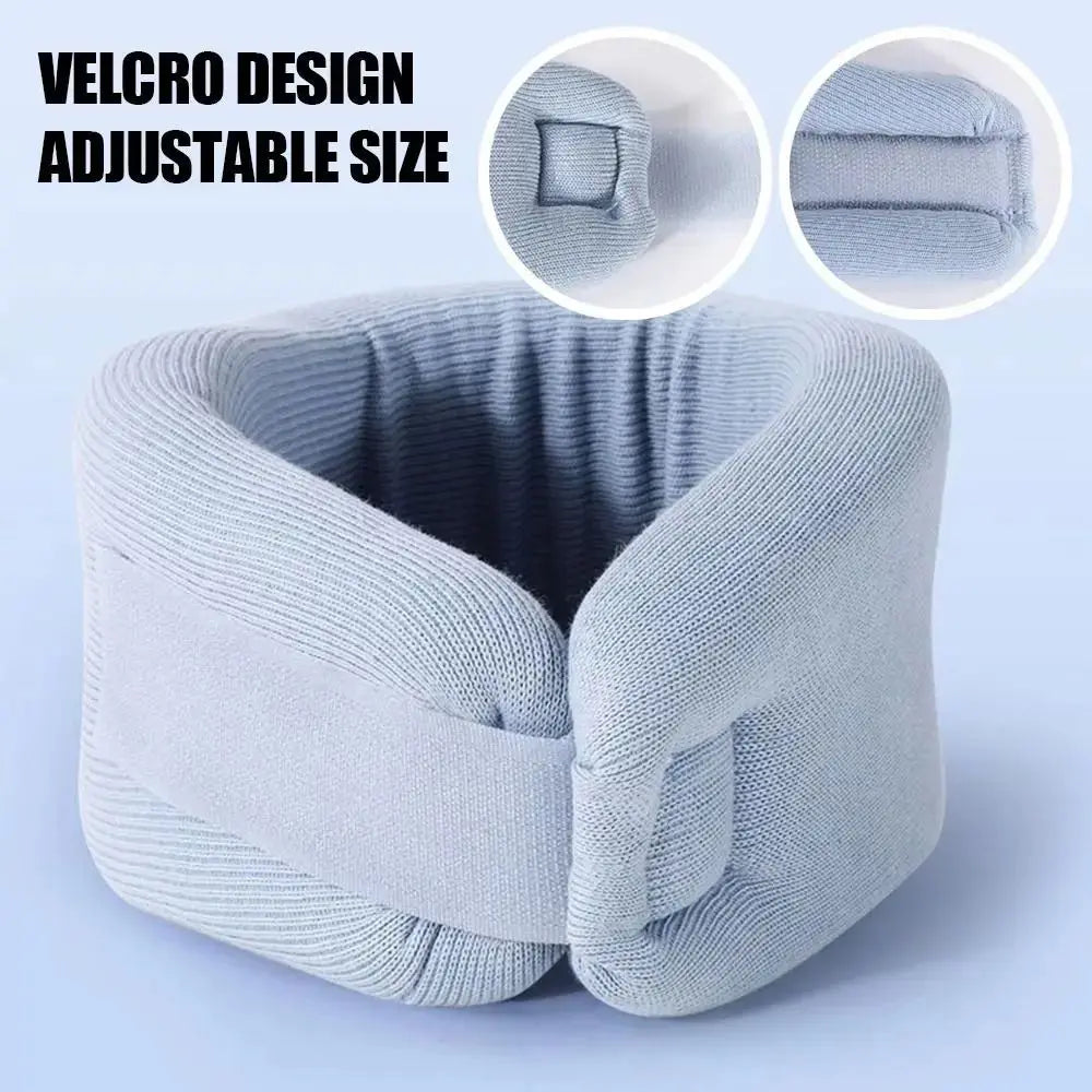 New Adjustable Neck Support Men Women Office Household Brace Neck Portable Health Care Sponge Neck Cervical Collar