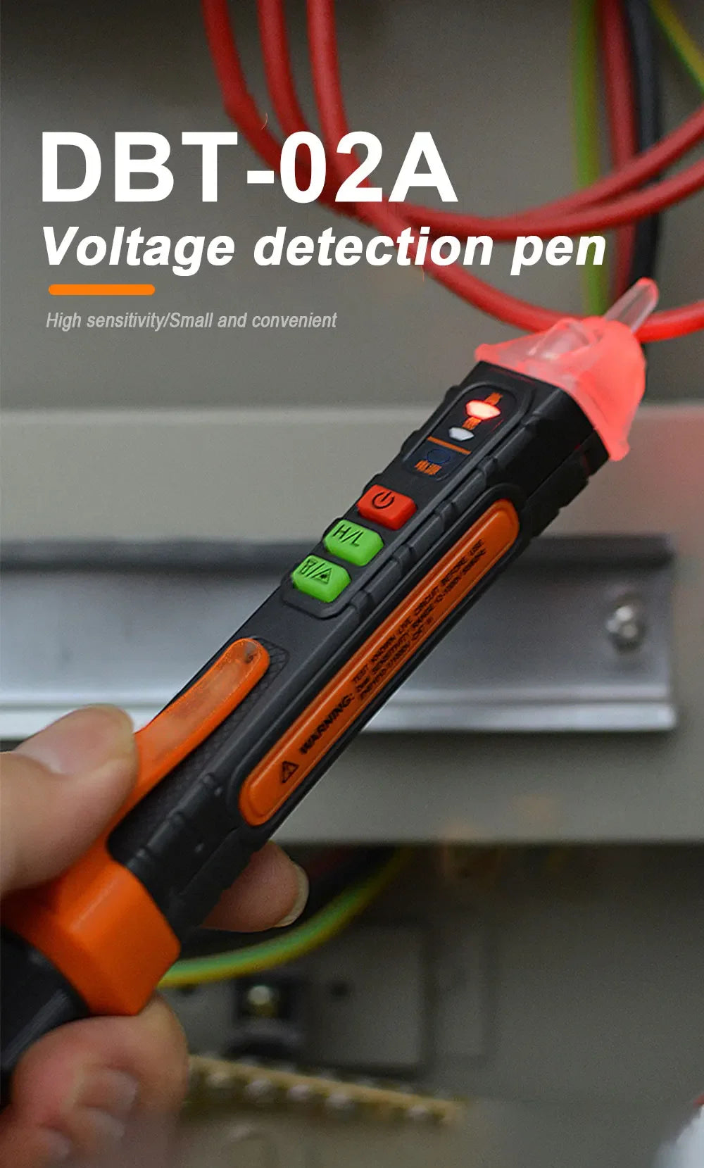 Non-Contact Voltage Detector Electrical 12-1000V Pen AC Voltage Tester Smart Breakpoint Finder